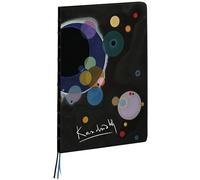 Several Circles, Vasily Kandinsky A4 Notebook: Large Format Hardcover A4 Style Notebook with Special Features