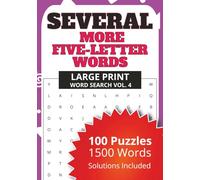 Several More Five-Letter Words: Large Print Word Search Vol. 4