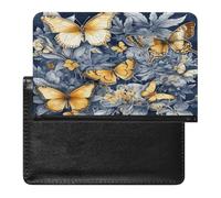 Several Species of Butterflies Card Holder，Card Protector Sleeve，Passport Holder ，Lightweight And Portable，Card Sleeves, Applicable to Passports, Boarding Passes, And ID Cards; Unisex.