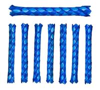 Severance Chinese Finger Traps for Themed Birthday Party Decorations, Work Retirement Parties etc, 8 Pack Solid Blue, Lumon Industries, Funny Novelty Gift Ideas TV Show Merch