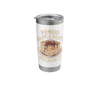 Severance Waffle Party Recipient Breakfast Retro Funny Stainless Steel Insulated Tumbler