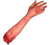 Severed Arm Horror Bloody Fake Tool Cut Off Arm Halloween Prop Broken Arm Prank Trick Halloween Party Props