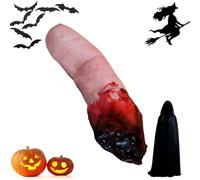 Severed Fingers Prop - Horror Accessory, Halloween Decoration | Realistic Chopped Off Fake Fingers With Bloody Detailing For Haunted House Pranks Spooky Scenes Scaring Friends Or Creepy Table Setup