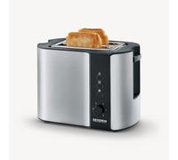Severin Automatic Toaster 2 Slice Brushed Stainless Steel Silver 800W - 2589