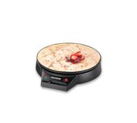 Severin CM 2198 Electric Crêpe Maker Pan 30cm Large Non-Stick & Spatula - Black