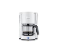 Severin Filter Coffee Maker Type, 1000W, 1.4L, Up to 10 cups, Removable filter holder with drip system, White, KA 4816