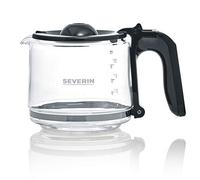 SEVERIN Glass jug, glass jug for the articles KA 4815, KA 4817, KA 4822, KA 4825, 1.4 L, black, glass/plastic, GK 5501, 1 piece