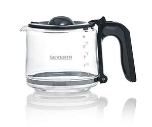 SEVERIN Glass jug, glass jug for the articles KA 4815, KA 4817, KA 4822, KA 4825, 1.4 L, black, glass/plastic, GK 5501, 1 piece