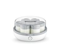 SEVERIN JG 3518 Yogurt Maker, Plastic, White/Grey
