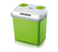 SEVERIN KB 2923 Electric cool box (with cooling & warming function, 25 L, incl. 3 sockets for mains connection, additional 12 V connection cable for cigarette lighter & USB connection)