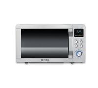 Severin Mw 7774 900w Microwave With Grill Silver 25L / EU Plug