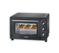 SEVERIN Toaster Oven 4 Positions Electric Fast Heating Mini Oven Pizza Roast Pastry 1500W 20L Black TO 2067
