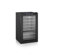 SEVERIN wine cooler, 95L volume for max. 33 x 0.75L bottles, wine fridge incl. LED & touch display, temperature adjustable from 5-18 °C, 43 dB black, WKS 8908