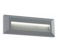 Severus Grey Finish Indirect Warm White LED Outdoor Landscape Guide Pathway Driveway Wall Light IP65 Rated