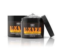 SEVICH 360°Wave Control Pomade for Men-2 Pack Strong Hold Hair Styling Gel with Biotin,Water-Based Formula - Non-Greasy Natural Wave Grease for Coarse,Medium & Straight Hair (100g/3.5oz x2)