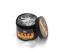 SEVICH 360° Wave Control Pomade for Men - Strong Hold Hair Styling Gel with Biotin, Water-Based Formula - Natural Wave Grease for Coarse, Medium & Straight Hair (100g/3.5oz)