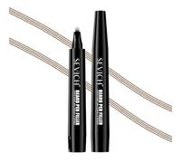 SEVICH Beard Pencil Filler for Men 2-Pack,4-Tip Beard Pen Instantly Fills Sparse Areas & Covers Gaps, Waterproof & Sweat-Resistant,Natural Look,Value Bundle,Dark Brown