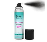Sevich Hair Fiber Thickener Spray - Instant Hair Thickening Powder for Men & Women, Root Touch Up Hair Color, Hair Building Fibers for Thinning Hair, Waterproof, Sweatproof, Natural Look,120ml Black