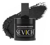 Sevich Hairline Powder 10g Large Capacity - Instantly Conceals Hair Loss, Root Touch up, Shadow Toppers for Women & Men Thinning Gray Hair, 48H Makeup Lasting, 1 Box = 2.5 Boxes, Black