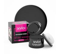 Sevich Hairline Powder，Instantly Conceals Hair Loss, Root Touch up Powder, Hair Shadow Toppers for Women & Men, Touch Up for Thinning Gray Hair, Windproof & Sweatproof,Black