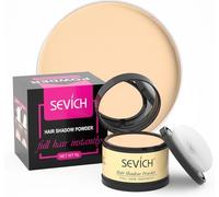 Sevich Hairline Powder，Instantly Conceals Hair Loss, Root Touch up Powder, Hair Shadow Toppers for Women & Men, Touch Up for Thinning Gray Hair, Windproof & Sweatproof,Light blonde