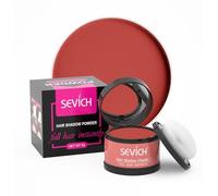 Sevich Hairline Powder，Instantly Conceals Hair Loss, Root Touch up Powder, Hair Shadow Toppers for Women & Men, Touch Up for Thinning Gray Hair, Windproof & Sweatproof,Red brown