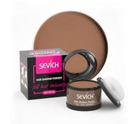 Sevich Hairline Powder，Instantly Conceals Hair Loss, Root Touch up Powder, Hair Shadow Toppers for Women & Men, Touch Up for Thinning Gray Hair, Windproof & Sweatproof,Brown