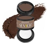 Sevich Hairline Powder - Root Touch Up Instantly Hair Color for Thinning Gray Coverage - Bald Spot Concealing Hair Powder for Women & Men - 48Hour Waterproof & Sweatproof - Brown