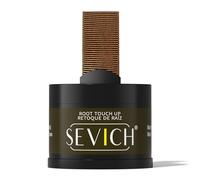 Sevich Hairline Powder - Root Touch Up Instantly Hair Color for Thinning Gray Coverage - Bald Spot Concealing Hair Powder for Women & Men - 48Hour Waterproof & Sweatproof - Med Brown