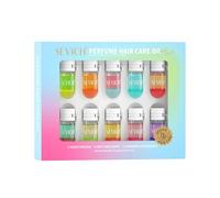 SEVICH Perfume Hair Oil 10 Pack - 1.5ml Capsules with 10 Fragrances (Blossom Dew, Midnight Velvet...) for Shiny, Frizz-Free Hair | Heat & UV Protection | Moisturizing Hair Care Oil