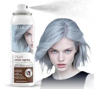 SEVICH Temporary Hair Color Spray Silver Gray,Instant Hair Color Application, Hair Dye for Men & Women, Natural Looking,Quick Drying, Non-Sticky, Long-Lasting No Fading, 100mL
