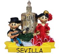 Sevilla Spain 3D Fridge Magnet Tourist Souvenir Gift Home & Kitchen Decoration Magnetic Sticker Seville Refrigerator Magnet Collection