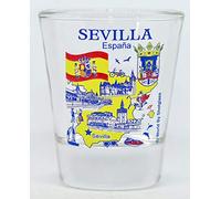 Seville Spain Great Spanish Cities Collection Shot Glass
