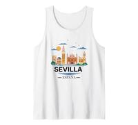 Seville Spain Souvenirs from Sevilla España Sevillian Tank Top
