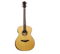 Sevinia Signature Series Electro-Acoustic Guitar | All-Solid Body, Solid Spruce Top with Mahogany Back & Sides, Tuner, 3 Band EQ, Supplied with Padded Gig Bag & Strap | Body style: Orchestra