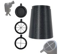 Sevomie 1pc Dew Shield Compatible with ZWO Seestar S50-3D Printed Seestar S50 Accessories (Black) (Kits)