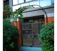 SEVSO Outdoor Metal Garden Arch Heavy Duty Rose Arbor Climbing Plants Support Archway Large Wedding Arches 140Cm 180Cm 240Cm 120Cm Wide,Green,W1.8M*H2.2M