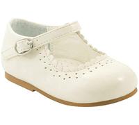 Sevva Emma Baby Infant Girls Patent Non Slip Shoes Spanish Style Sizes 1 2 3 4 5 6 7 8 UK 4 (20 Euro) 18-24 months Cream