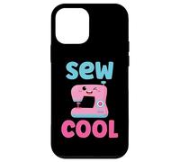 Sew Cool Cute Kawaii Sewing Machine Funny Pun Quilting Case for iPhone 12 mini