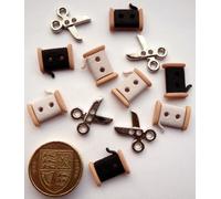 Sew Cute Sewing - Novelty Craft Buttons & Embellishments by Dress It Up