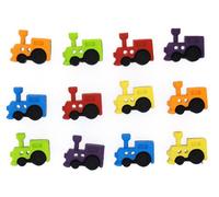 Sew Cute Trains Novelty Craft Buttons & Embellishments by Dress It Up