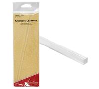Sew Easy 1/4” Quilters Quarter - 6mm x 200mm Seam Allowance for Patchwork Sewing Dressmaking Fabric