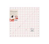 Sew Easy 12.5” Square Template - Quilting & Patchwork Rule for Applique Sewing, Transparent Acrylic Non-Slip