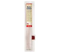 Sew Easy Ruler Cutter 27.5" - Fabric & Paper Trimmer, Rotary Guillotine Portable Slicer, 4.5 x 27.5in