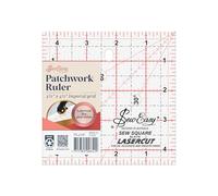 Sew Easy 4.5” Square Template - Quilting & Patchwork Rule for Applique Sewing, Transparent Acrylic Non-Slip