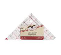 Sew Easy 4.5” Triangle Template - Quilting & Patchwork Rule for Applique Sewing, Transparent Acrylic Non-Slip