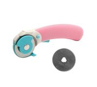 Sew Easy 45mm Rotary Cutter - Quilting Sewing Dressmaking Patchwork Rolling Blade, Ergonomic Handle, Safety Lock Blade Guard, Soft Grip