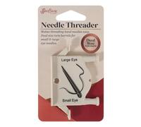Sew Easy Automatic Needle Threader - Large & Small Eye Threading Tool for Hand & Machine Sewing, Embroidery, Quilting