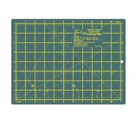 Sew Easy Cutting Mat - 30 x 20cm Self-Healing Cutter Double Sided Imperial & Metric for Quilting Sewing Patchwork Dressmaking - Green