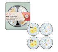 Sew Easy Pattern Fabric Weights - for Sewing, Crafts, Pattern Cutting, Dressmaking, Tailoring, Quilting, 4 x 75g, Daisy